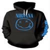 Nirvana 'Nevermind Smile' (Black) Pull Over Hoodie (medium) view 1