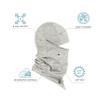 Turtle Fur Stria Quantum Balaclava Face Mask Hood Neck Warmer, Storm view 3
