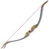 SHARROW Traditional Recurve Bow Archery Hunting Take Down Bow Handmade Longbow for Shooting Target Wooden Mongolian Horsebow 30-50Lbs (40lbs) view 3