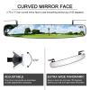 10L0L Golf Cart Mirrors Contains Folding Side Mirrors and Rear View Mirror Universal for Yamaha Club Car DS Precedent/EZGO TXT RXV view 3