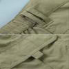 Boys' Cargo Hiking Pants Quick-Dry Lightweight 6 Pockets for Outdoor Camping Fishing Army Green 120cm-5 Years view 4