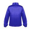 JEATHA Kids Boys Shiny Sequins Lapel Long Sleeve Hip Hop Jazz Latin Dance Shirts Stage Performance Costume Blue 7-8 view 2