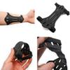 Minelife 4 Pack Archery Arm Guard Forearm Protector, Adjustable Bow Armguard Arm Protector Rubber for Kids & Youth Shooting Hunting Practice view 4