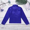 JEATHA Kids Boys Shiny Sequins Lapel Long Sleeve Hip Hop Jazz Latin Dance Shirts Stage Performance Costume Blue 5-6 view 4