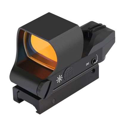 Feyachi Reflex Sight - Multiple Reticle System Red Dot Sight with Picatinny Rail Mount Absolute Co-Witness (Black)