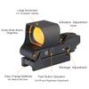Feyachi Reflex Sight - Multiple Reticle System Red Dot Sight with Picatinny Rail Mount Absolute Co-Witness (Black) view 2