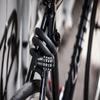 ULAC 1970 Twistable Steel Memory Cable Bicycle Lock Combo, Keyless Resettable 4-Digit Combination, Ideal for Commuter Bike, Kids Bike (Black) view 4