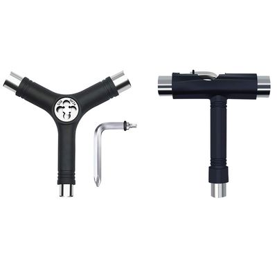 BESIY All-in-one Multi-Functional portable Skate Tool Set of 2, T-tool&Y-tool for Skateboard Longboard Mini Skateboard Cruiser Scooter