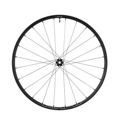 Shimano Wheel - WH-MT600-B-29, Front, Rim 29, 24H, F:15MM E-Thru, Clincher (TUBELESS Compatible) Old:110MM, Black, W/Rim Tape, for CL DISC - Front - EWHMT600LFEBD9BX