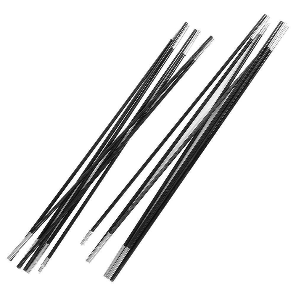 Tent Pole,Fiberglass Camping Tent Pole Bars Outdoor Support Rods Awning Frames Kit