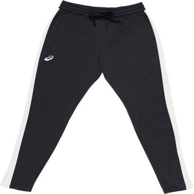 ASICS Team Tricot Warm Up Pant, Team Black/Team White, x x Large Tall