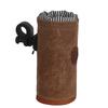 Tourbon Bike Handlebar Pouch Bicycle Water Bottle Drink Cup Holder - Canvas and Leather view 4