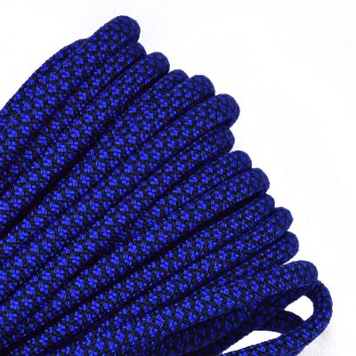 BORED? PARACORD! 550 Paracord Type III 7 Strand - Utility Cord - Electric Blue Diamonds 10 Feet