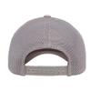 Custom Trucker Hat YP 6606 Embroidered Your Own Text Curved Bill Snapback (Silver) view 2