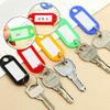 20pcs Color Plastic Key Plate PP Classification Label Luggage Label Hotel Key Accessories Key Chain view 2