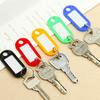 20pcs Color Plastic Key Plate PP Classification Label Luggage Label Hotel Key Accessories Key Chain view 3