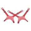 MSR Snowshoe Paragon Binding Mesh Replacement Straps (1 Pair), Red view 1