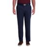 Haggar Men's Cool Right Performance Flex Classic Fit Pleat Front Pant-Reg. and Big & Tall Sizes, Ink, 42W x 29L view 1