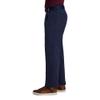 Haggar Men's Cool Right Performance Flex Classic Fit Pleat Front Pant-Reg. and Big & Tall Sizes, Ink, 42W x 29L view 2