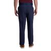 Haggar Men's Cool Right Performance Flex Classic Fit Pleat Front Pant-Reg. and Big & Tall Sizes, Ink, 42W x 29L view 3
