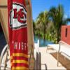 Northwest NFL Kansas City Chiefs Unisex-Adult Beach Towel, 30" x 60", Stripes view 2