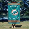 Northwest NFL Miami Dolphins Unisex-Adult Beach Towel, 30" x 60", Stripes view 4