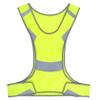 TopTie Reflective Night Running Vest, Ultra-thin Lightweight Safety Vest High Visibility for Kids Young Men Women Pets-Neon Yellow-L view 1