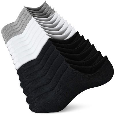 wernies Low No Show Short Socks Women Thin Non Slip Invisible Loafer Ankle Low Cut Socks 8 pairs mix of color