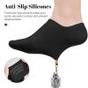 wernies Low No Show Short Socks Women Thin Non Slip Invisible Loafer Ankle Low Cut Socks 8 pairs mix of color view 2
