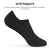 wernies Low No Show Short Socks Women Thin Non Slip Invisible Loafer Ankle Low Cut Socks 8 pairs mix of color view 4
