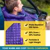 4Monster Down Camping Blanket - Outdoor Travel Quilt Puffy 650 Fill, Packable, Lightweight,Wind & Waterproof | Ideal for Stadium, Backpacking, Camping, Travel, Picnics, Beach and Hiking view 3
