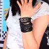Mafnee Mens Bracelet Braided Leather Bracelet Punk Rock Cuff Bracelets Wrap Bracelet for Men Women Black view 2