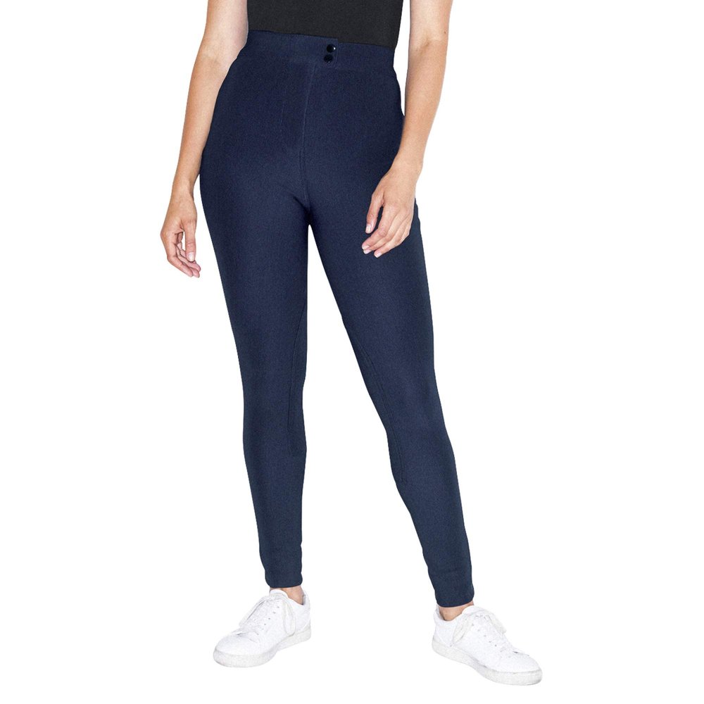 American Apparel Women's The Riding Pant, Navy, X-Small