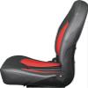 TEMPRESS ProBax Orthopedic Limited Edition Boat Seat (Charcoal/Gray/Red) view 3