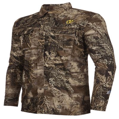 SCENTBLOCKER Blocker Outdoors Terratec Lightweight Camo Hunting Shirt for Men (RT Max-1 XT, MD)