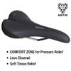 WTB Rocket Bike Seat (Saddle) - Thick Padding - Medium Width - Mountain & Gravel (Cromoly Rail) view 2