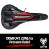 WTB Rocket Bike Seat (Saddle) - Thick Padding - Medium Width - Mountain & Gravel (Cromoly Rail) view 3