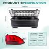 Drive-up Golf Cart LED Light Kit for Club Car Precedent 2004-2008.5 Electric Models, Replaces 12V Club Car LED Headlight and Taillight Assembly OEM 102524801, 1025290-01 view 4
