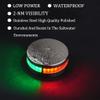 Young Marine 2-NM Deck Mount, Stainless Steel, Bi-Color Bow Light Red and Green LED for Boat Pontoon Yacht Skeeter, DC 10-30V view 3