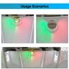 Young Marine 2-NM Deck Mount, Stainless Steel, Bi-Color Bow Light Red and Green LED for Boat Pontoon Yacht Skeeter, DC 10-30V view 4