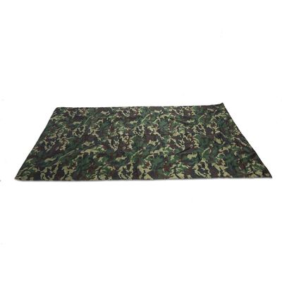 Outdoor Portable Tent TarpNylon Fabric Portable Tent Tarp Lightweight Rainproof Mat RainTent Tarp Shelter (2 * 2m)