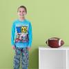 DC Comics Boy's Teen Titans Go! Chill 2-Piece Raglan And Pants Pajamas Set 10/12 view 3