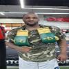 Counterpunchsports - 16 oz Lace Up Gloves for Sparring 100% Cowhide Leather, Superior Protection for Your Hands with Single Mold Technology (Green & Gold) view 3