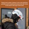 Turtle Fur Youth Shellaclava Chelonia 150 Fleece Neck Warmer Helmet Liner Winter Balaclava Hood, Ages 7-12, Black view 3