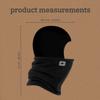 Turtle Fur Youth Shellaclava Chelonia 150 Fleece Neck Warmer Helmet Liner Winter Balaclava Hood, Ages 7-12, Black view 4