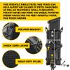 High Speed Gear - Pistol Taco ABM Mag Pouch, Police Gear & Military Gear, Tactical Magazine Pouch for Professionals (Black) view 3