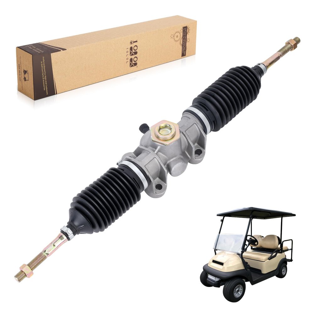 10L0L Steering Gear Box Assembly for Club Car Precedent/Onward/Tempo Golf Carts (2004-Up) - Replaces OEM 102288601, 103679701 - Compatible with Gas & Electric Models