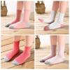 SUNBVE 8 Pack Little Kids Girls Cotton Athletic Crew Socks view 3