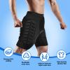 TOMSHOO 3D Hip Protective Snowboard Butt Pads Impact Shorts Tailbone Protection Crash Pants for Skiing Skateboarding, Men Women (X-Large) view 3