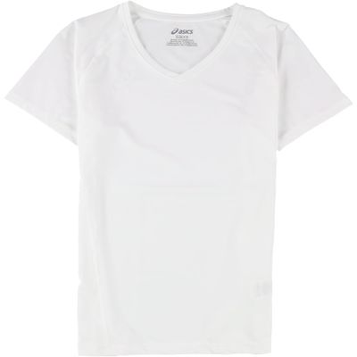 ASICS Spin Serve Volleyball Jersey Short Sleeve, Team White, Medium